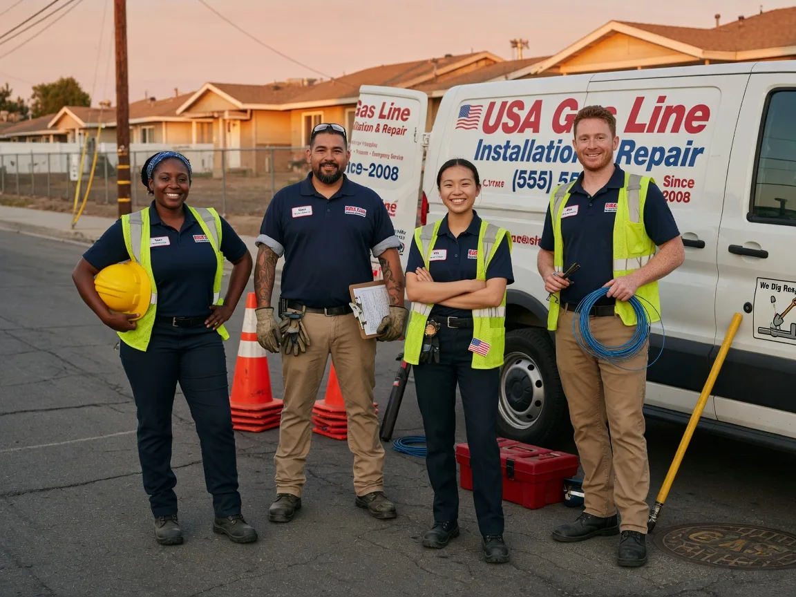 Gas Line Installation company in Wharton, OH